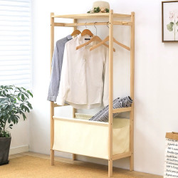 Wooden Clothing Rack